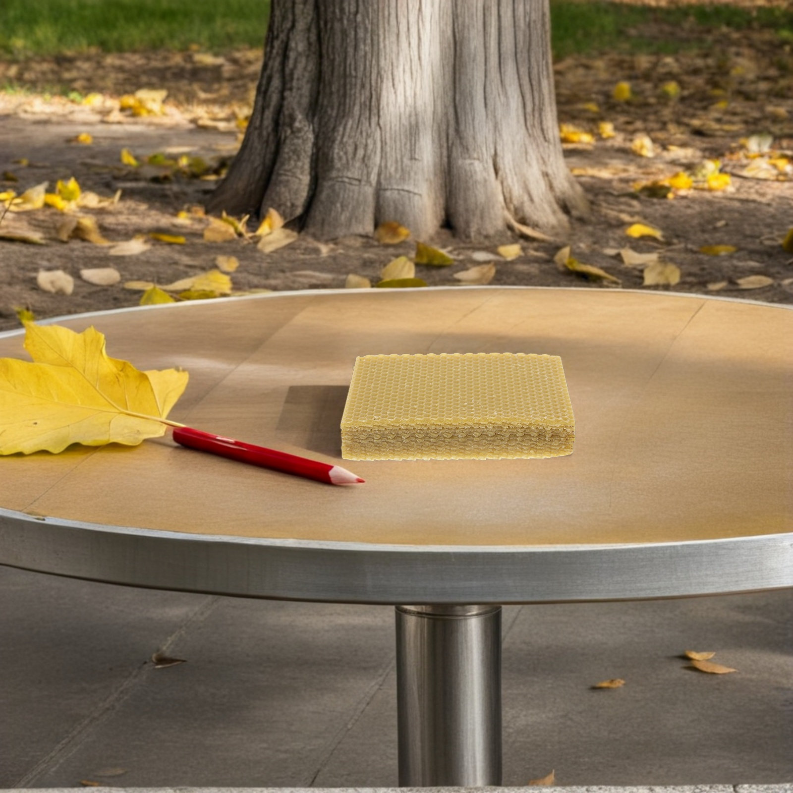 Beehive Frame Wax - 30 Adet Petek Balmumu Temel Levhası,