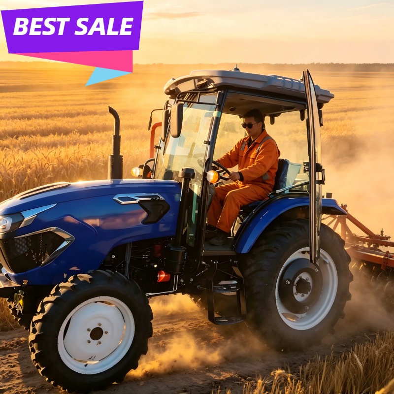 Agriculture Farming Equipments - Çok Fonksiyonlu 4×4 Dizel Mini Traktör