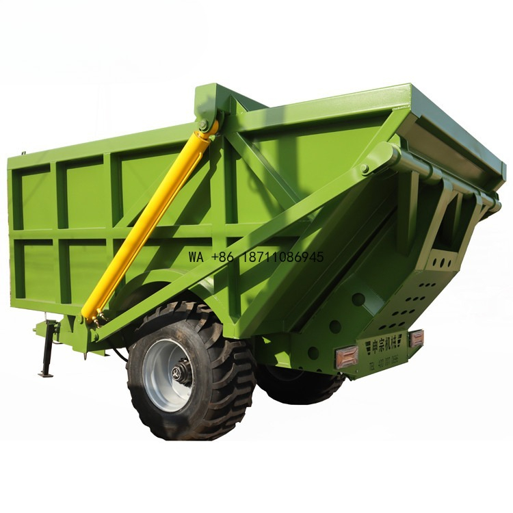 Grain Farming Agriculture - 9T 11T Hidrolik Damperli Traktör Römorku