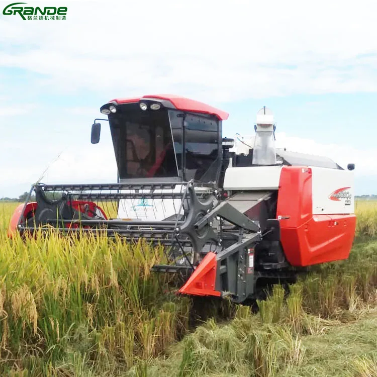 Combine Harvester Mini - Kubota PRO988Q Pirinç Mini İkinci El