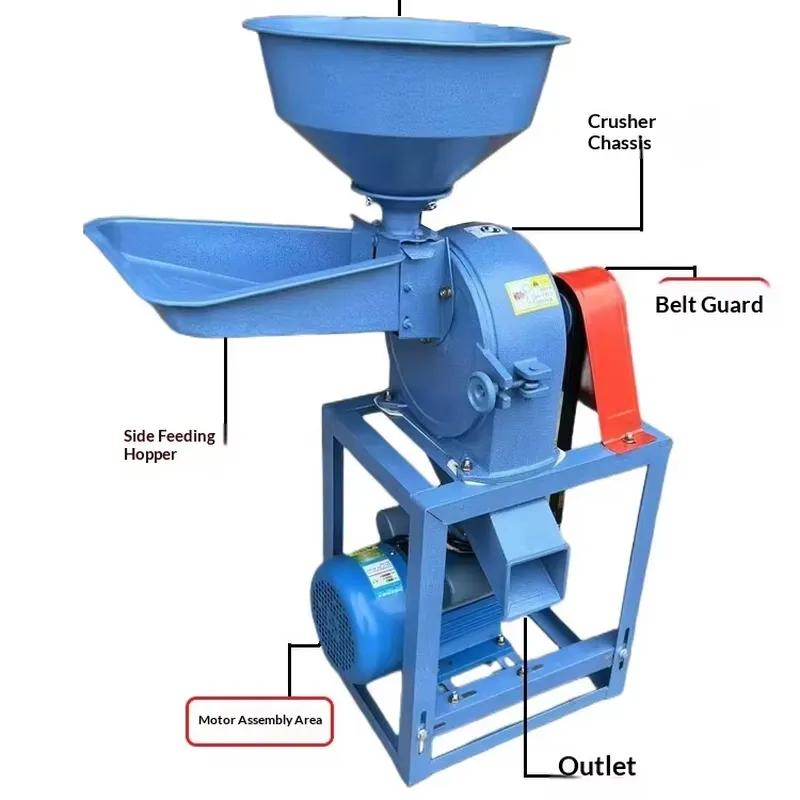 Grain Farming Agriculture - Çiftlik Ticari Elektrikli Öğütücü Buğday Tahıl