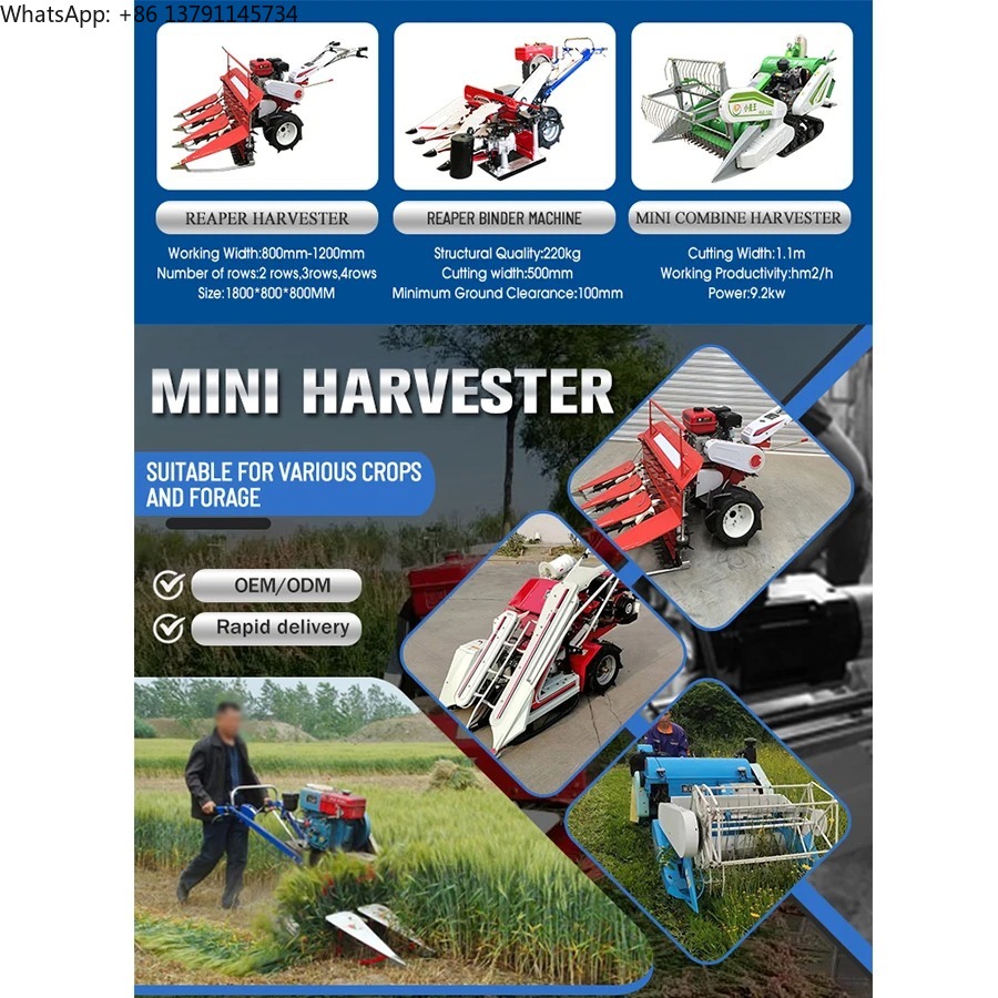 Küçük Mini Dişli Tahrikli Biçe - Combine Harvester Mini incelemesi ve fiyatı
